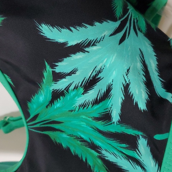 Fe Noel x Target Women's Feathered  Palm Print Bralette Bikini Top - Picture 16 of 16